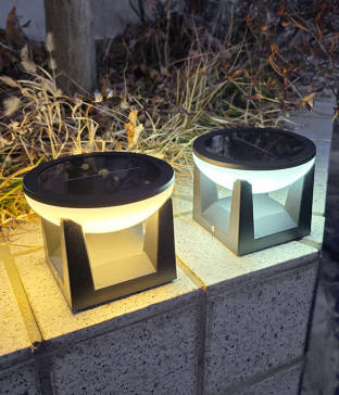 써미트 문주등 정원등 태양광 LED 2W